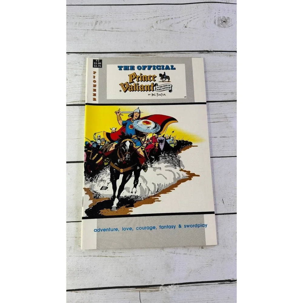 Prince Valiant #1 & #2 Hal Foster 1988 Pioneer Comics King Arthur Lot